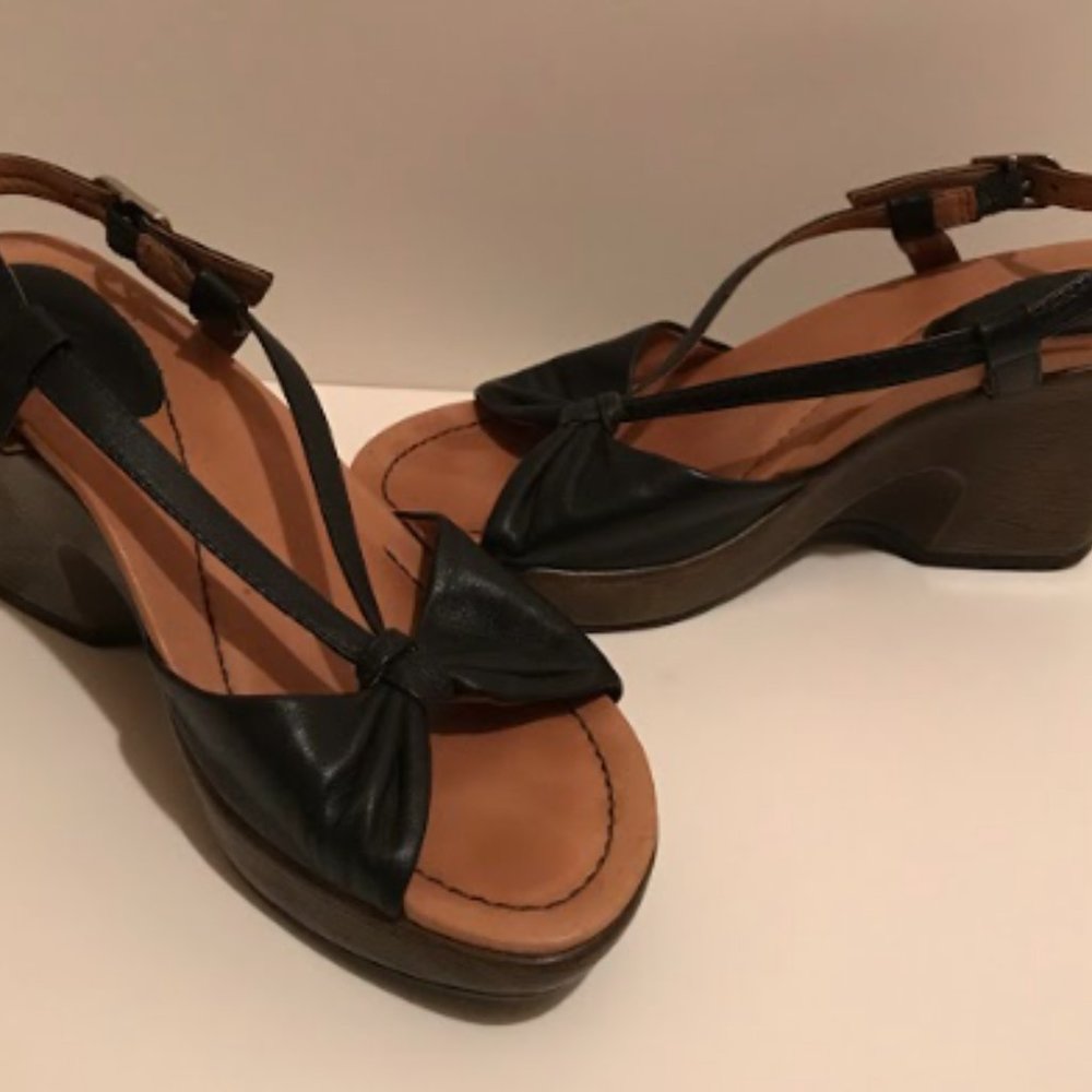 Dansko Slingback Wedge Sandal 36
